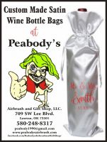 Wine Bottle Bag, Personalized